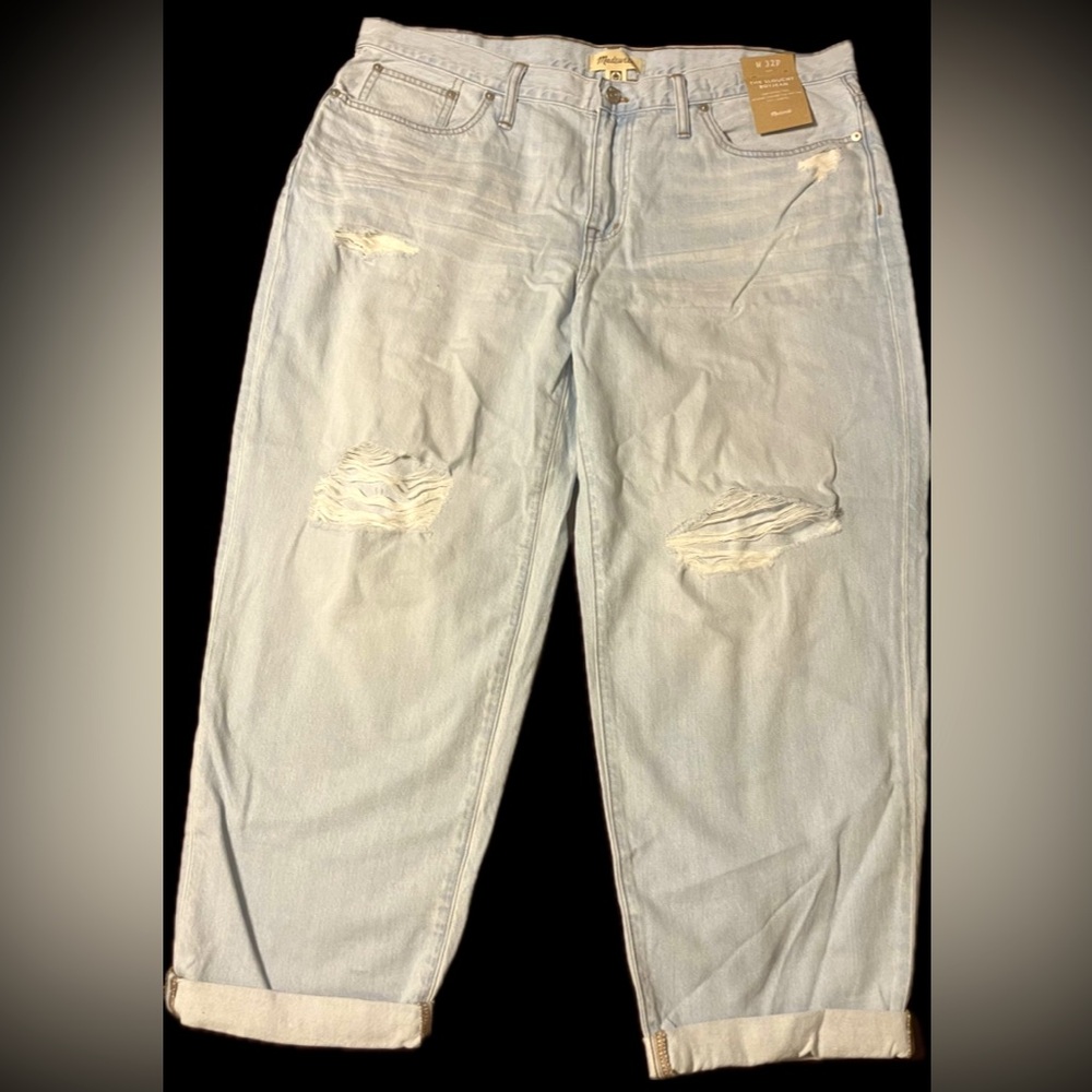 Madewell Women’s sz 32P Barrel Loose Slouchy Boyfriend Jeans